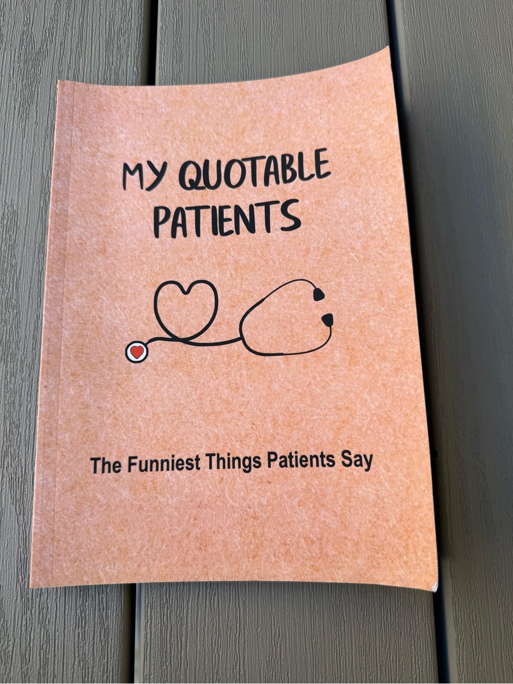 My Quotable Patients Funny Nurse Doctor Medical Journal Unused